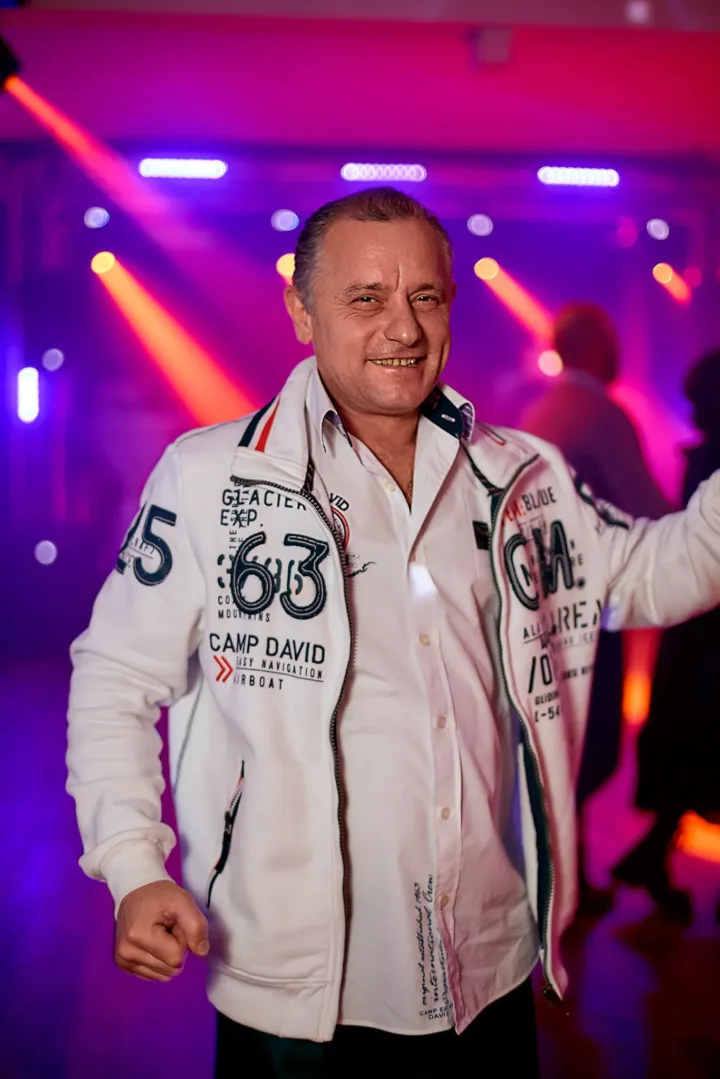 Geburtstagstanz Männer beim Jubiläum in Hamburg