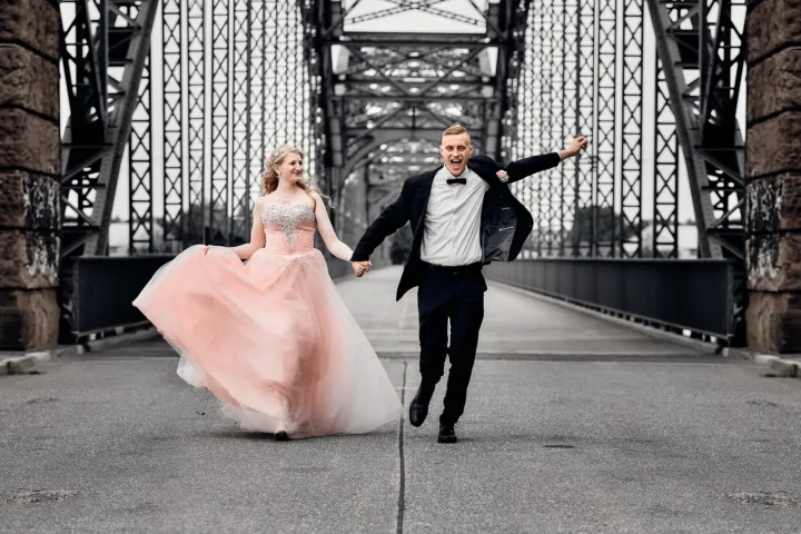 Paarshooting an zweiter Location in Hamburg