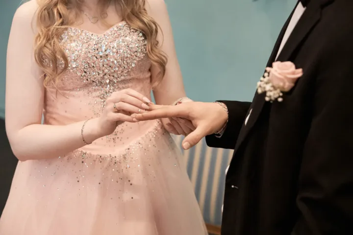 Ringetausch im Standesamt Hamburg emotionaler Moment